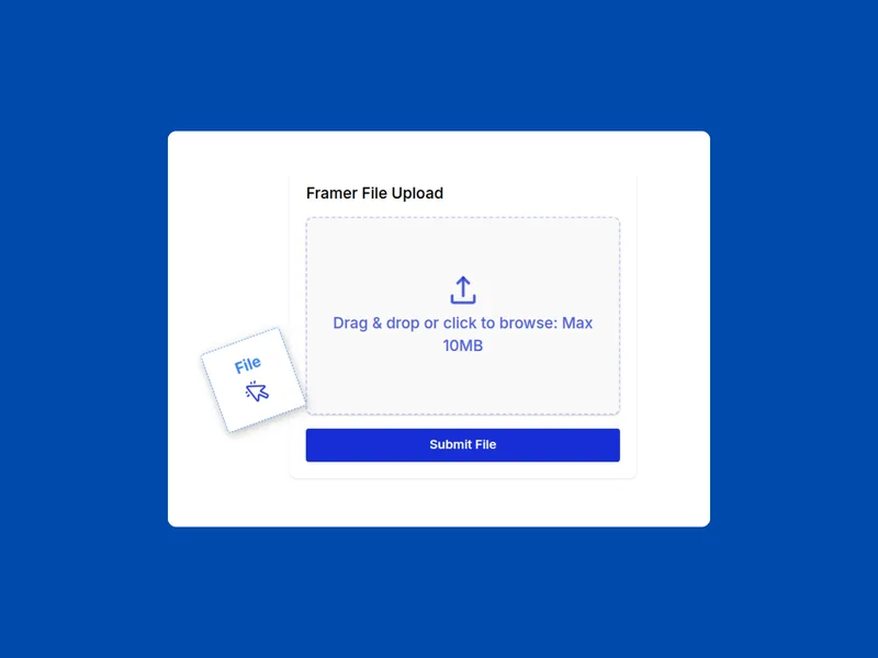Preview of UploadCare FileInput